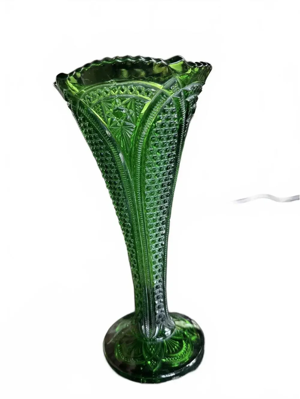 Rare  Heisey Emerald Green 